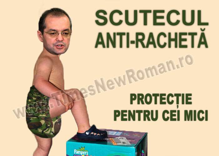 Americanii îi instalează lui Boc un scutec antirachetă