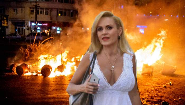 Firea îşi freacă mâinile. Tocmai a dat un contract 5 milioane de euro pentru înlocuirea brăduţilor arşi la protest