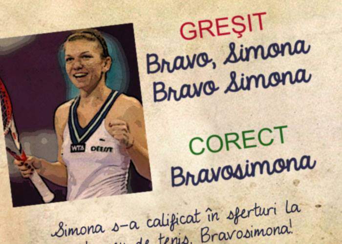 După niciun și nicio, Academia Română a decis că și BravoSimona! se scrie legat