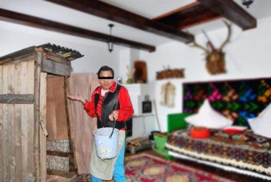 Sătui de mustrările UE, ţăranii români au băgat în casă buda din curte: ”Na, aşa e mai bine?”