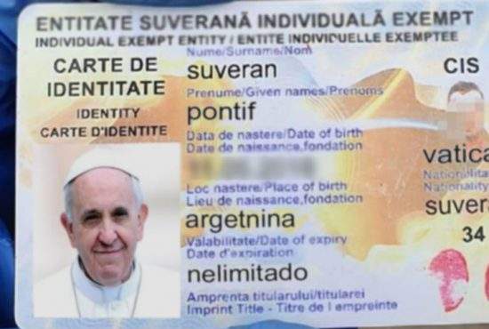 Papa Francisc, bătut de jandarmi după ce s-a legitimat ca ”Suveran Pontif”