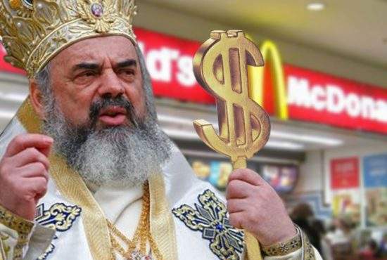 Patriarhul merge prea departe. McDonald’s, obligat să vândă colivă şi prescură duminicile