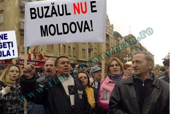 Ipocriţi. Buzoienii spun că nu sunt moldoveni, dar cer autostradă spre Moldova