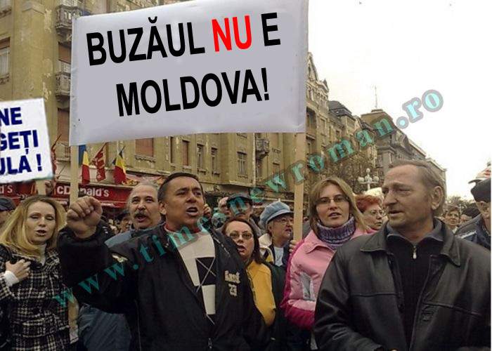 Buzoienii pretind că viscolul a mutat județul din Moldova în Muntenia