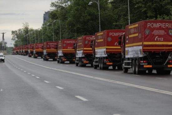 Camioanele cu ajutoare trimise în R. Moldova s-au întors pline cu țigări și coniac