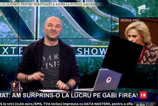 Antena 3 a surprins-o pe Gabi Firea la lucru și la sediul PSD, dar imaginile nu pot fi date decât la Capatos