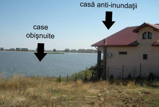 A apărut casa anti-inundație! Este la fel ca cele normale, doar că este construită în zonă neinundabilă