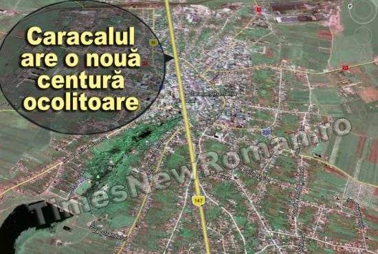 Centura ocolitoare a Caracalului trece prin mijlocul oraşului