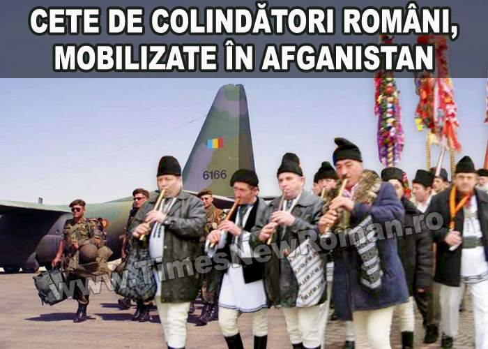 România trimite cete de colindători în Irak şi Afganistan