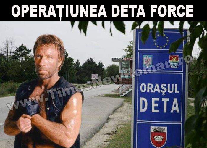 Operaţiunea Deta Force: Chuck Norris vine în România