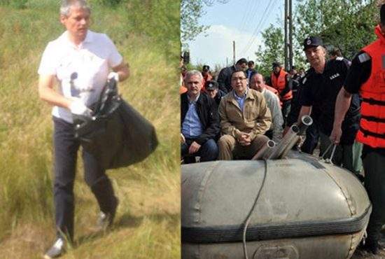 Ponta râde de Cioloș: ”N-a avut jandarmi care să-i țină sacul sau să strângă gunoaiele în locul lui”