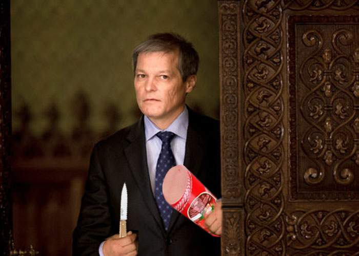 Cioloș, modest și la dineuri! Când alții se înfruptă din caviar, el mănâncă parizer adus de acasă