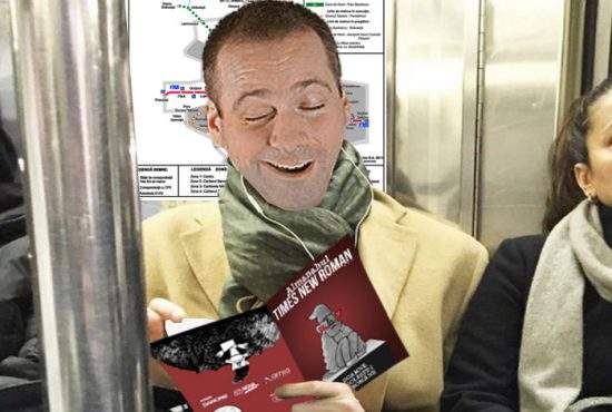 Inedit! Un bărbat cufundat în lectură a uitat că e în metrou, nu pe toaletă, și s-a căcat pe el