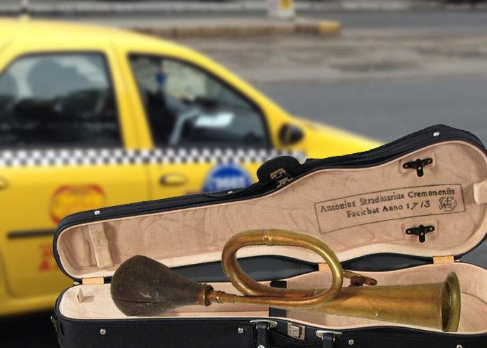 Un taximetrist claxona aşa frumos că a primit un claxon Stradivarius