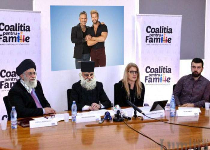 Coaliţia pentru Familie, atac la temelia relaţiilor gay: dacă sunt doi bărbaţi, cine pe cine bate?