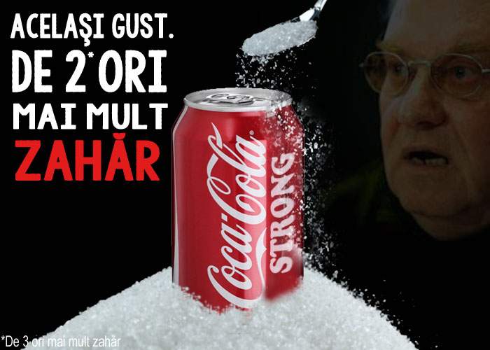 A apărut Coca Cola naturală, fără aditivi, fără conservanți, 100% zahăr