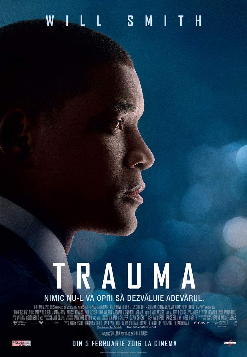 Concussion (2015) – Ca o apă cristalină