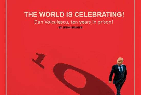 Foto! Revista Time celebrează printr-o copertă spectaculoasă condamnarea lui Dan Voiculescu
