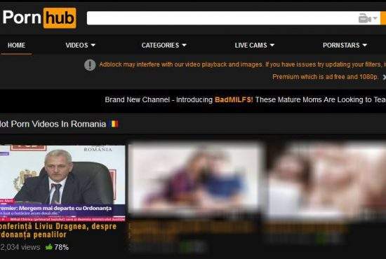 PSD a urcat conferința lui Dragnea pe PornHub, cu tagurile ”facial”, ”anal”, ”fingering” și ”gangbang”