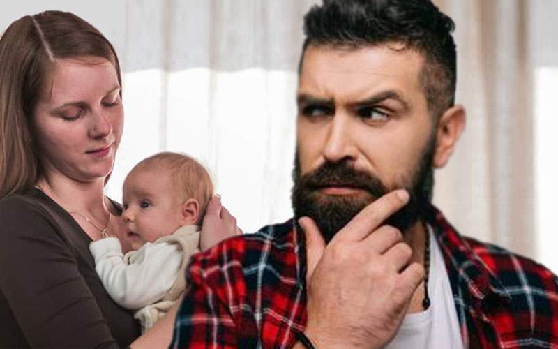 Un hipster bănuieşte că l-a înşelat soţia, după ce i s-a născut un copil fără barbă