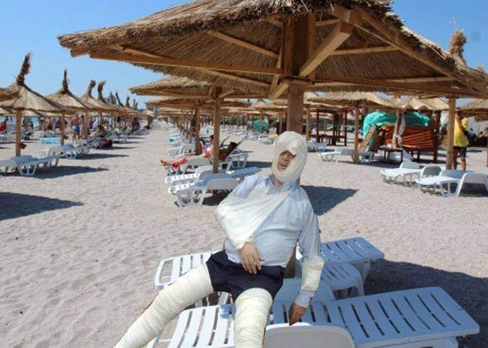 Te duci la Mamaia? Nu uita crema anti-bodyguarzi, care îţi acoperă vânătăile