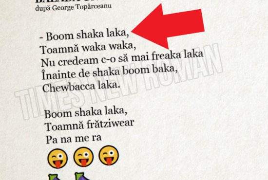 Balada unui greier mic, masacrată în manuale! „Cri cri cri”, înlocuit cu „boom shaka laka”