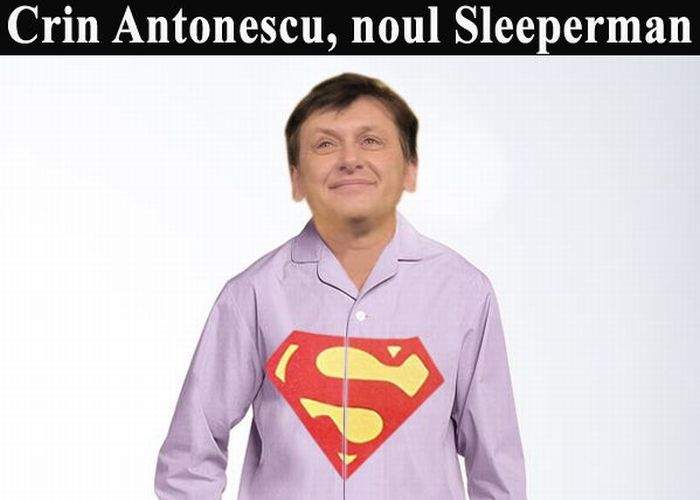 Crin Antonescu este noul Sleeperman