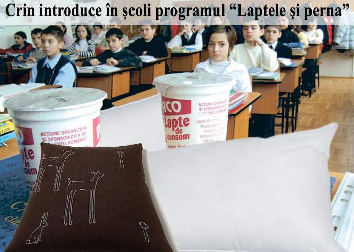 Crin Antonescu va introduce în şcoli programul „Laptele şi perna”