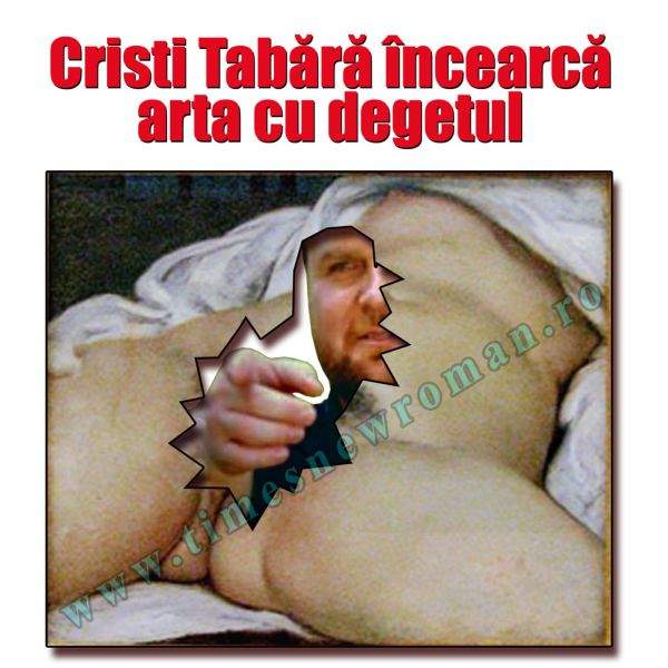 Cristi Tabără a agresat sexual tabloul „Originea lumii” al lui Courbet