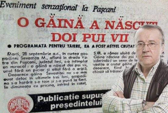 Respect, maestre! Ion Cristoiu l-a găsit pe românul care a mâncat cei doi pui născuți vii de o găină