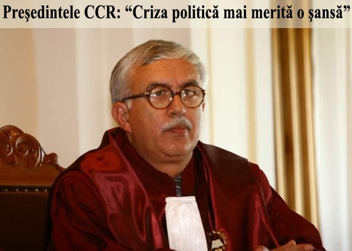 CCR explică invalidarea referendumului: „Am vrut să mai oferim o şansă crizei politice”