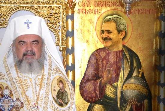 Liviu Dragnea, lăudat de Patriarhul Daniel: „E noul Isus, a înviat morţii şi i-a trimis să voteze”