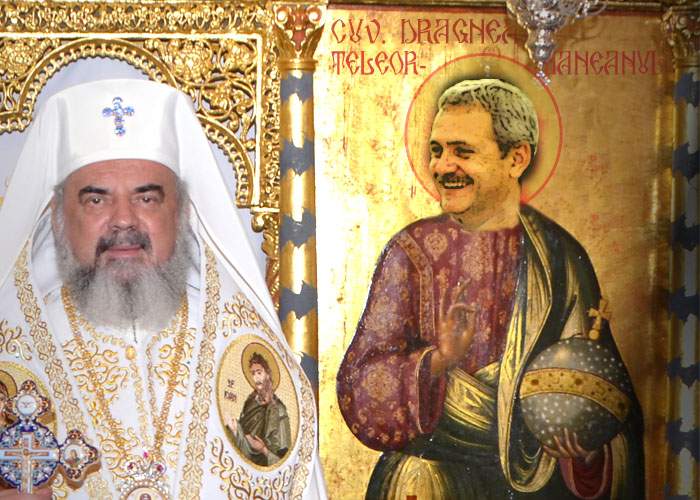 Liviu Dragnea, lăudat de Patriarhul Daniel: „E noul Isus, a înviat morţii şi i-a trimis să voteze”