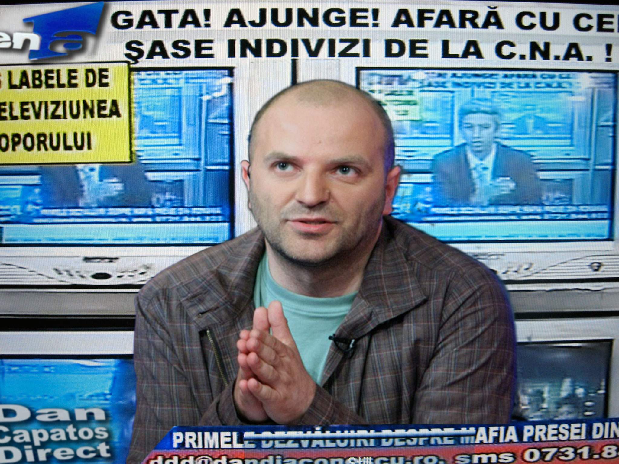 Dan Capatos, fără concurență după  închiderea OTV: „Sunt regele penibilului”