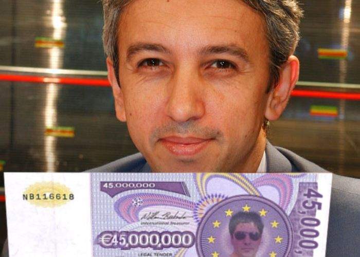 Dan Diaconescu a prezentat dovada că are bani pentru Oltchim: bancnota de 45 milioane euro