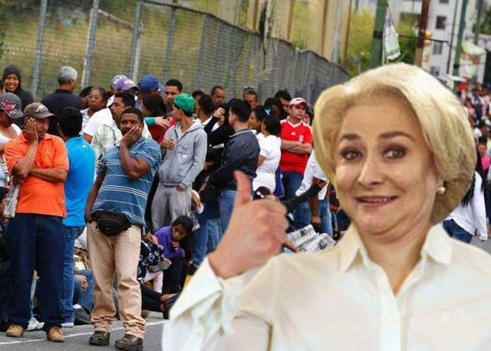 Viorica Dăncilă a fost rugată de Venezuela să-i facă și ei bilanţul, ca să iasă mai bine pe hârtie