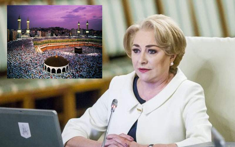 Ca să împace şi lumea arabă, Dăncilă anunţă că mută ambasada României în Israel la Mecca