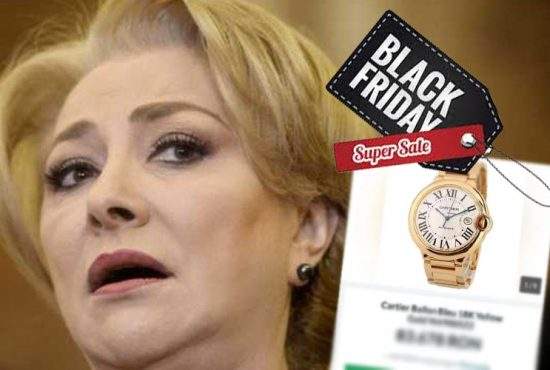 Dăncilă, şocată să afle că are un ceas de 20.000 euro: „L-am luat de Black Friday cu 50.000”