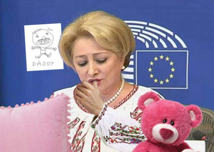 Bravo, Viorica! După ce a vorbit fără foaie, Dăncilă a reuşit și să adoarmă fără suzetă!