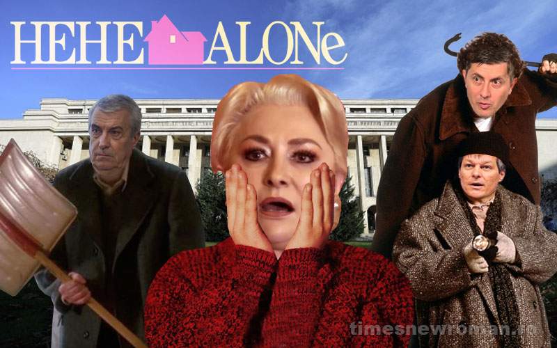 Se pregăteşte un Home Alone românesc? Dăncilă a rămas singură în Guvern