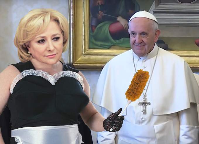 Vești proaste! Viorica Dăncilă a picat interviul de angajare ca menajeră la Vatican şi rămâne premier