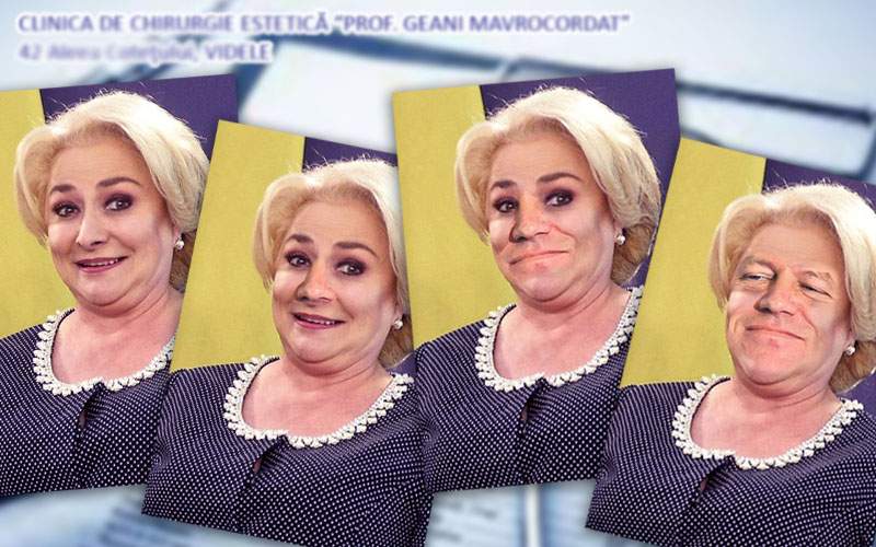 Dăncilă va continua cu operațiile estetice, ca până de alegeri să arate la fel ca Iohannis