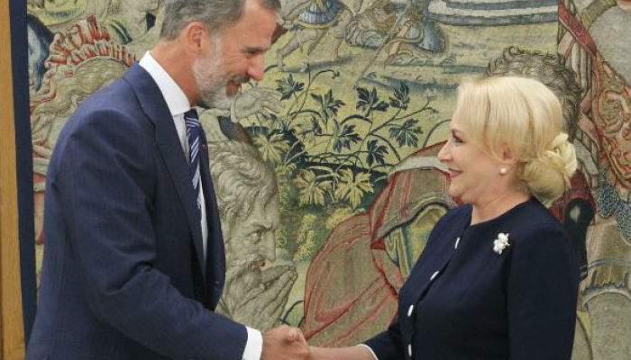 Dăncilă, nemulţumită că s-a întâlnit doar cu regele Felipe al VI-lea: ”Ceilalţi cinci de ce n-au venit?”