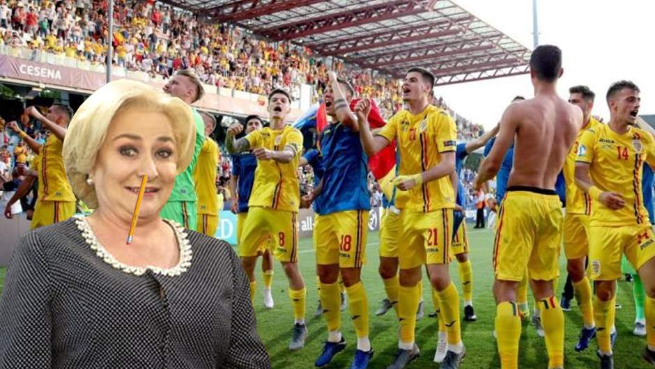 Viorica Dăncilă e microbistă: Am felicitat domnișoara Naționala pentru prestația din Italia