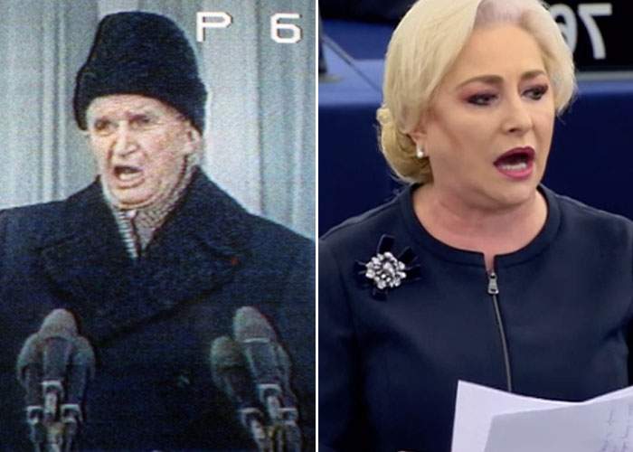 Veşti bune! Ultimul politician român aplaudat în picioare ca Dăncilă a fost Ceauşescu în ‘89