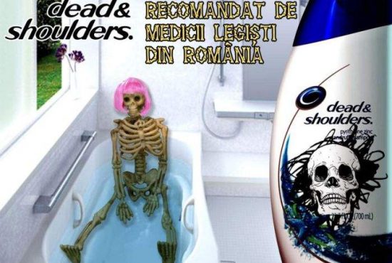 Dead&Shoulders, un produs recomandat de medicii legişti