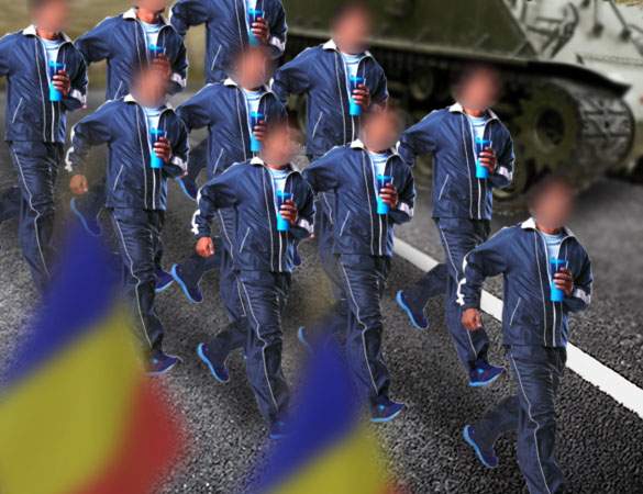 Repetiţii pentru 1 Decembrie! Militarii vor defila în trening pentru că uniformele sunt la spălat