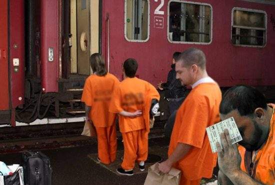 Deţinuţii eliberaţi de Tudorel vor executa totuşi pedeapsa întreagă, că se întorc acasă cu trenuri CFR
