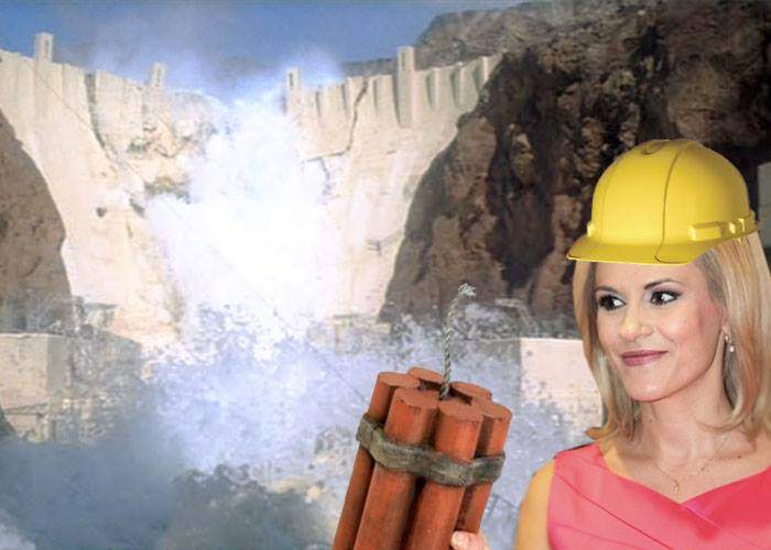 Firea, idee genială: Dinamităm barajul Vidraru şi canalul Dunăre-Bucureşti se face singur!