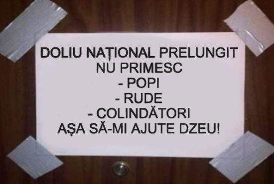 Mulţi români pretind că sunt monarhişti şi încă ţin doliu, ca să scape de vizita rudelor, de sărbători